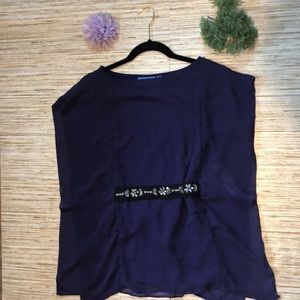 Vera Wang Batwing Shirt